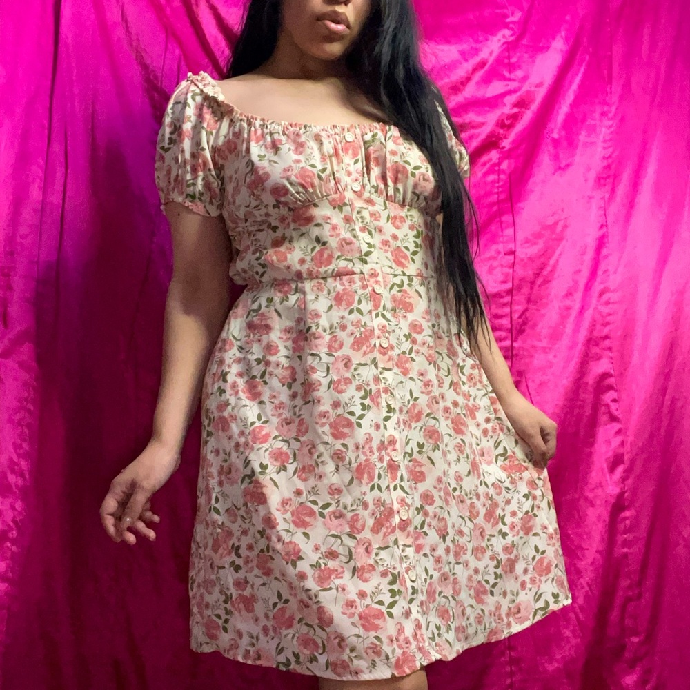 Fashion Nova Floral Dress 🌸